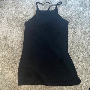 Lululemon black razor back strap tank
